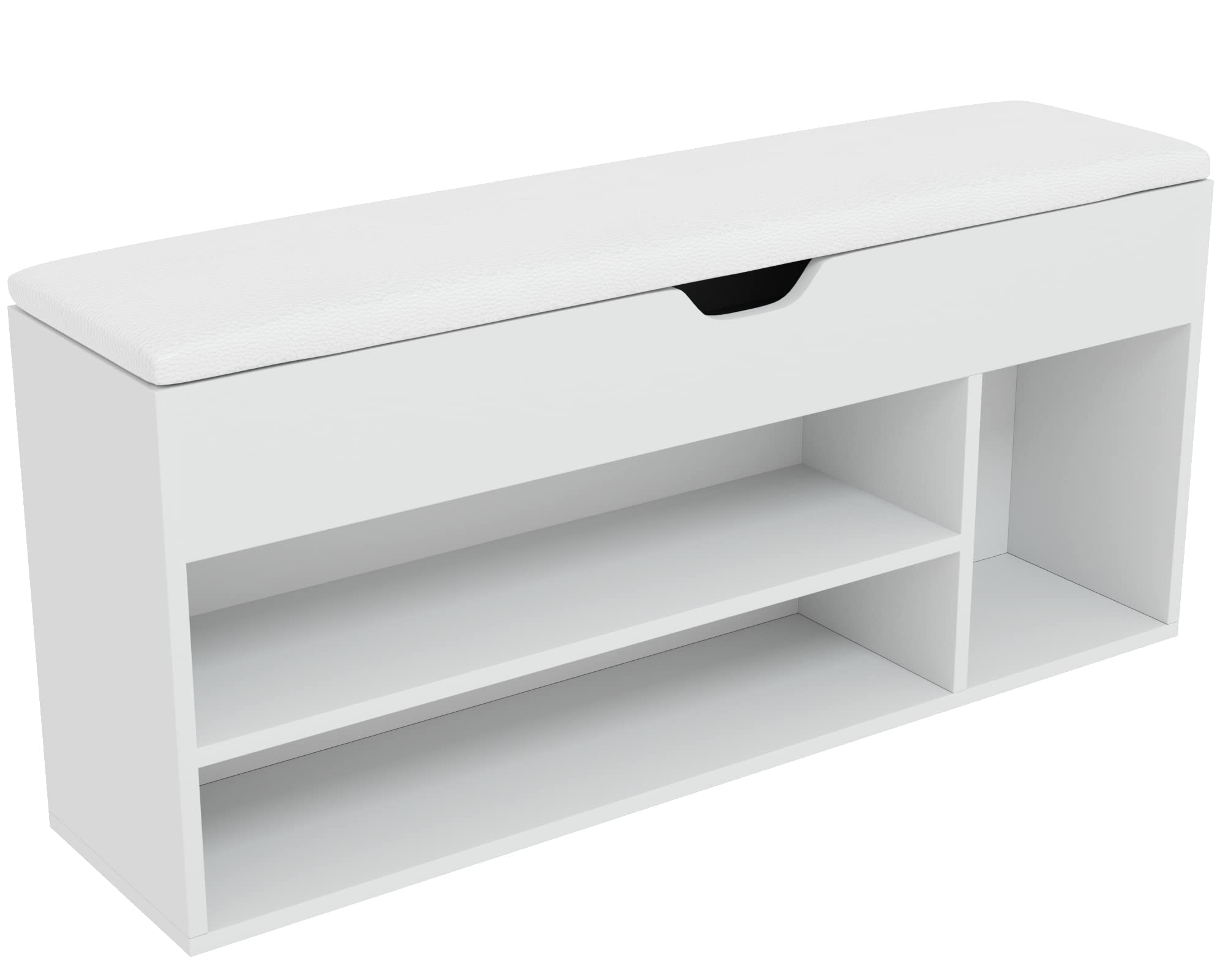 LGHM Shoe Storage Bench, Entryway Bench with Shoe Storage